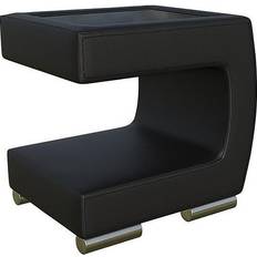 Läder Bord Gornji Sängbord