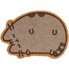 Grupo Erik Pusheen The Cat dörrmatta gjord Grå, Brun, Beige cm