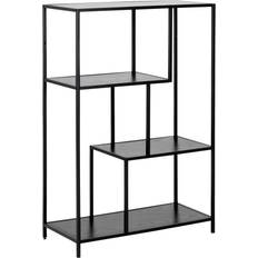 Sleepo Boekenkast Zwart 114 x 77 x 35 cm