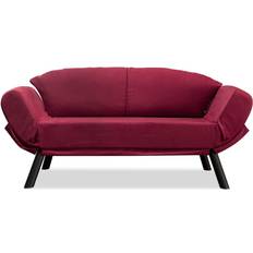 Bäddsoffor - Röda Hanah Home DEENA Soffa 3-sits