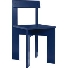 Ferm Living sedie Ferm Living Ark Blu Blau/Lackierte Buche 40x78x45.7 cm Sedia da Cucina