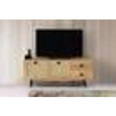 Svarte TV-benker LOTO LIVING Hapsiyas TV-Stand 140 cm TV-benk