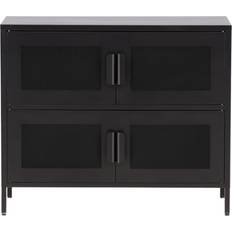 Venture Design Armoires Venture Design Nett Black Storage Cabinet 90x75cm