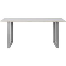 Contreplaqué Tables à manger Muuto 70/70 170x85 cm Grey Linoleum Table à manger