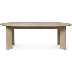 Ovale Esstische Ferm Living Bevel White Oiled Beech Esstisch 117cm