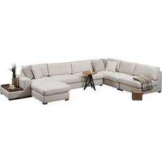 Møbler Hanah Home Hjørnesofa Loop 10 Beige Sofa