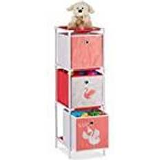 Relaxdays Children's Shelf with 3 Boxes