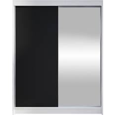 Svarta Garderober Richmond 150x58x200 Garderob