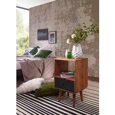 Wohnling Retro Nachtkonsole REPA Sheesham-Holz