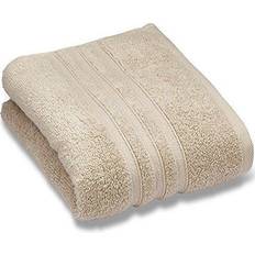 Beige Bath Towels Catherine Lansfield Zero Twist Bath Towel Beige, Natural, Purple