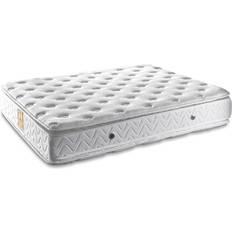 Dream 100x200 cm Single Size Luxury Middle Firm Double Padded Mattress Weiß Taschenfederkernmatratze