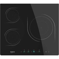 Mejor_valorados Equipos de cocina para acampar Cecotec Placa Vitrocerámica Bolero Squad V 3000, 6200 W, 69 cm, 3 Zonas de Cocción, 9 Niveles de Potencia