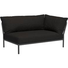 Aluminium - Sort Modulsofaer Houe LEVEL 2 Modulsofa