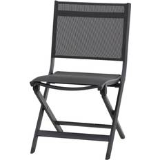 Siena Garden Tesoro M29564 Havestol Aluminium Antracit Sort Sølv