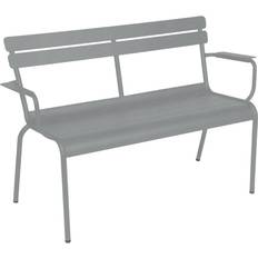 Fermob Luxembourg 2 places C7 Gris lapilli - Gris Banc de Jardin