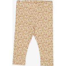 Wheat Leggings, Eggshell flowers