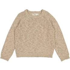 Wheat Strikkegensere Wheat Strik Pullover Quinn warm stone