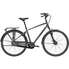 City Bikes Trek District 2 Equipped With Shimano Nexus 7v Lithium City Bike 2022 -Gray Men's Bike