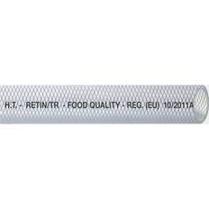 Seatec Klar PVC Slange Krydsvæv Food Quality 50mm Rulle 3m