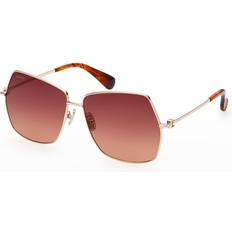 Max Mara MM 0035-H 30F Sunglasses - Metal Gold/Brown