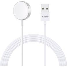 Apple charging cable Tech-Protect ULTRABOOST MAGNETIC CHARGING CABLE 120CM APPLE WATCH WHITE, Sportuhr Smartwatch Zubehör, Weiss