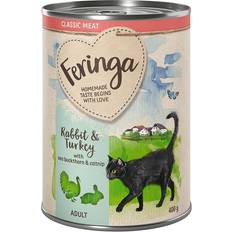 Feringa Classic Meat Menù 12 x 400 g Umido Per Gatti