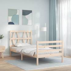 vidaXL Bed Frame with Headboard