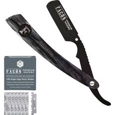 Straight Razors & Shavettes 100 blades facón professional wooden straight edge barber razor salon qua