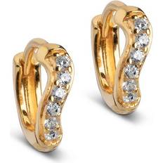 ENAMEL Copenhagen Sparkling Curve Hoops