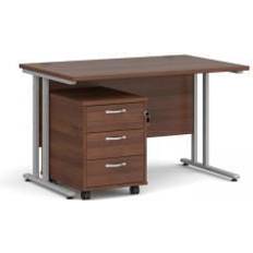 Furniture Dams International Straight with 3 Writing Desk