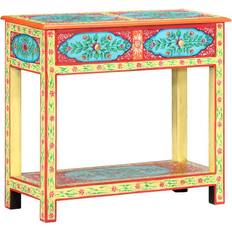 vidaXL Hand Painted Console Table