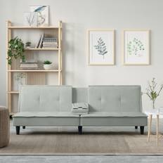vidaXL ljusgrå Soffa 3-sits