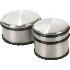 Aluminium Dørbeslag Koopman Dørstopper Med Gummikant Ø11 cm H:6 cm 1stk