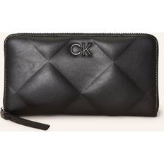 Calvin Klein RE-Lock Quilt ZA Wallet - Black