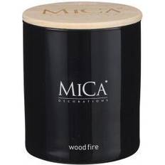 Mica Decorations Wood Fire Duftlys