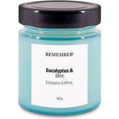 Turquoise Candlesticks, Candles & Home Fragrances Remember Eukalyptus & Minze Duftkerzen