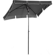 OutSunny Parasols en Accessoires OutSunny Tuinparasol Rechthoekig Staal 200 x 125 x 235 cm