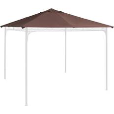 OutSunny Paviljoens en Accessoires OutSunny Sunny Paviljoendak 3 x 3 m Koffiekleur