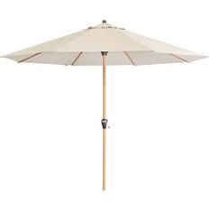 Doppler Parasoll Alu Wood Ultra Rund Ø350 Beige
