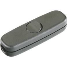 InterBär 5055-004.01 Sladdströmbrytare Svart 1x Av/På 3 A 1 st