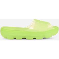 UGG Dam - Gula Skor UGG Jella Clear Slide for Women in Pale Chartreuse