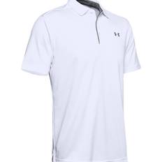 Golf - Men Polo Shirts Under Armour Tech Polo Shirt Men - White/Graphite