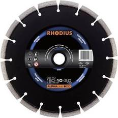 115 diamond cutting disc Rhodius 304091 DG70 Diamond cutting disc Diameter 115 mm Bore diameter 22.23 mm Concrete 1 pcs