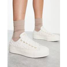Converse Chuck Taylor All Star Lift Sneakers - Oat Milk/Egret/White