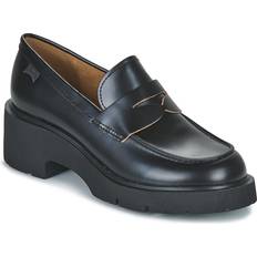 Camper Loafers Camper Milah Formal Shoes For Women Black, 8.5, Smooth Leather