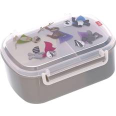 Sigikid 25135 OnTour Lunch Box Plastic Grey/Heroes