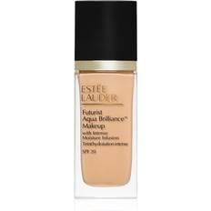 Estee lauder futurist aqua brilliance Estée Lauder Futurist Aqua Brilliance Makeup SPF 20 Fugtende foundation Skygge 1W0 Warm Porcelain 30 ml