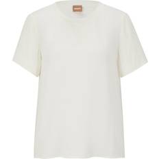 HUGO BOSS Blusenshirt ILYEANA weiss