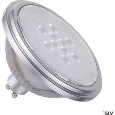 Gu10 dimmbar SLV QPAR111 GU10, LED Leuchtmittel silber 7W 4000K CRI90 40°