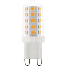 G9 LED Lamps Eglo LED Leuchtmittel G9 3W 320lm 3000K 320° klar dimmbar 18x49mm